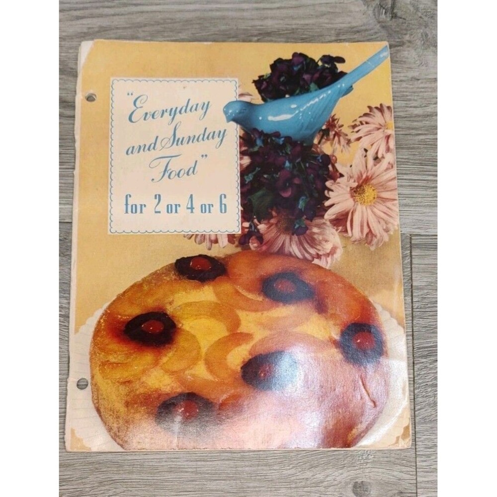 Vintage 1938 Pet Milk Everyday and Sunday Food Recipe Booklet Cookbook